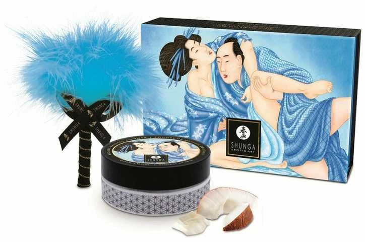 SHUNGA KISSABLE MASAŽINIAI KOKOSO RIEŠUTŲ MILTELIAI SUJUNGIA