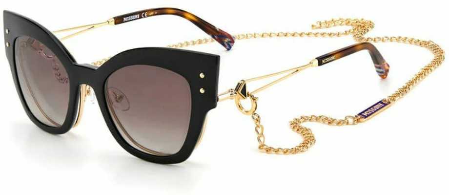 Akiniai MISSONI MIS0054CSDDB. VIEW + CLIP-ON, Kolor auksinė. Kobieta.