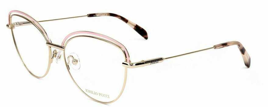 Emilio Pucci Akiniai PUCCI EP5170-55074. Akiniai, Kolor auksinė. Kobieta.