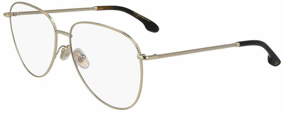 Akiniai VICTORIA BECKHAM VB21165714714. Akiniai, Kolor auksinė. Kobieta.