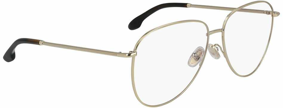 Akiniai VICTORIA BECKHAM VB21165714714. Akiniai, Kolor auksinė. Kobieta.