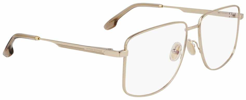 Akiniai VICTORIA BECKHAM VB21365615714. Akiniai, Kolor auksinė. Kobieta.