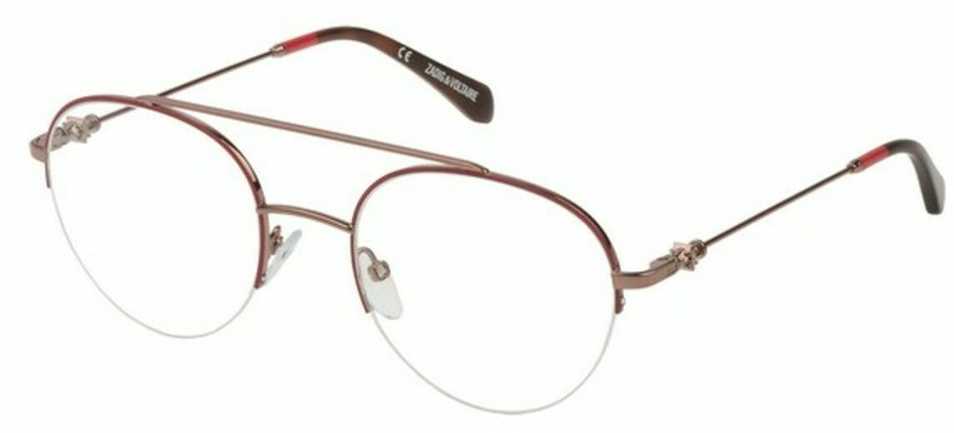 Zadig & Voltaire Akiniai ZADIG&VOLTAIRE VZV205510SHL. EYEGLASSES, Kolor ruda. Kobieta.
