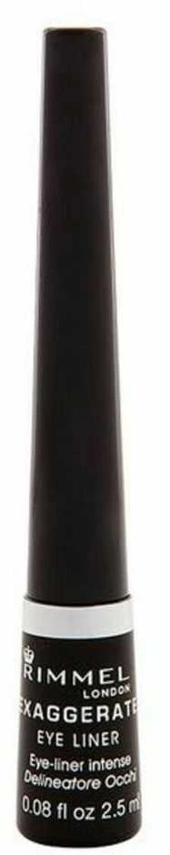 Rimmel London "Rimmel Exaggerate" skystas akių pieštukas 001 Juodas