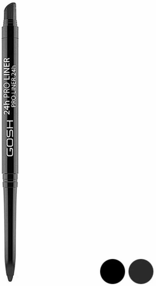 "Gosh 24h Pro Liner" akių pieštukas 002 Carbon Juodas