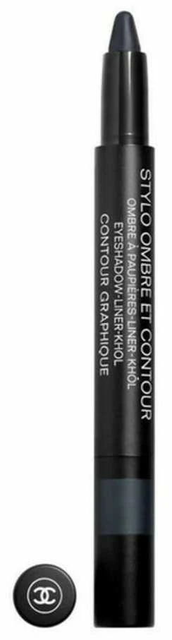 Chanel Stylo Ombre Et Contour Eyeshadow Liner Khol 08 Raudona Juodas