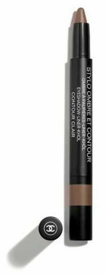 Chanel Stylo Ombre Et Contour Eyeshadow Liner Khol 08 Raudona Juodas