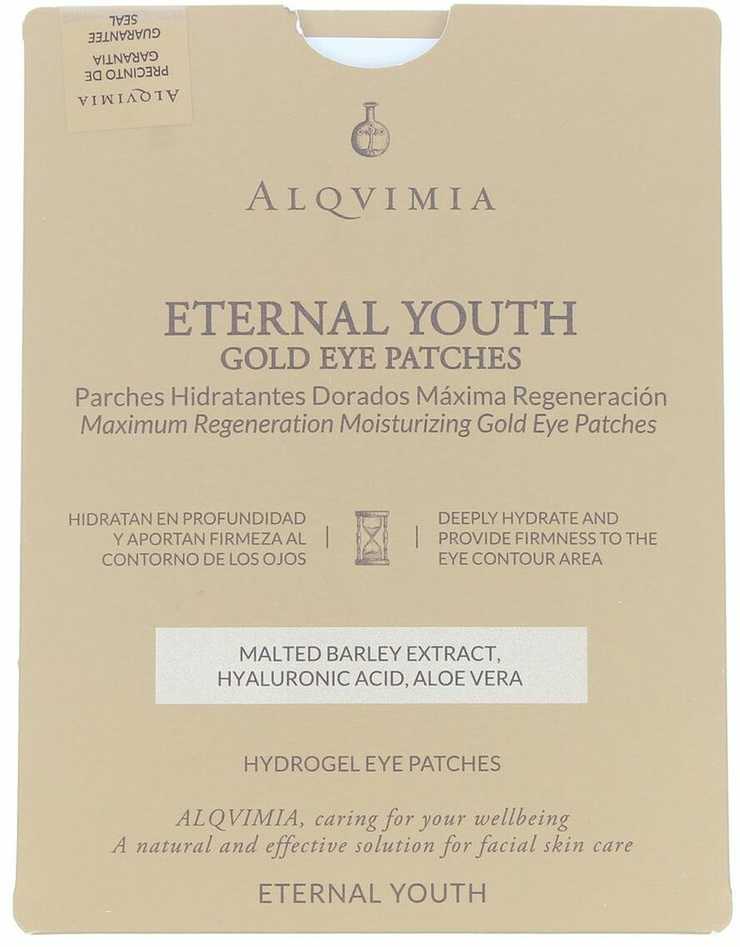 "Alqvimia Eternal Youth Gold Maximum Regeneration" akių kaukė