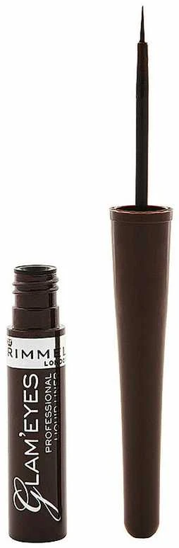 Rimmel London Glam Eyes Profesional Liquid Liner skystas akių pravedimas 001