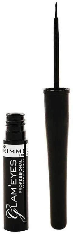 "Rimmel London Glam Eyes Profesional Liquid Liner" skystas akių pravedimas 002