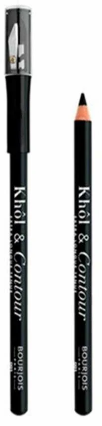 "Bourjois" akių pieštukas "Khol Contour 001 Juodas