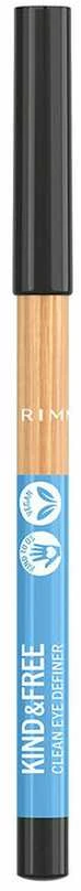 "Rimmel London Kind and Free Clean" akių pieštukas 001-Pitch 1,1g