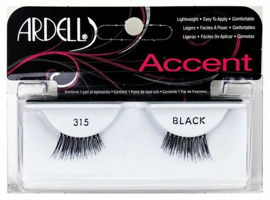 Ardell Accent Lashes 315 Juodas Klijuojamos blakstienos
