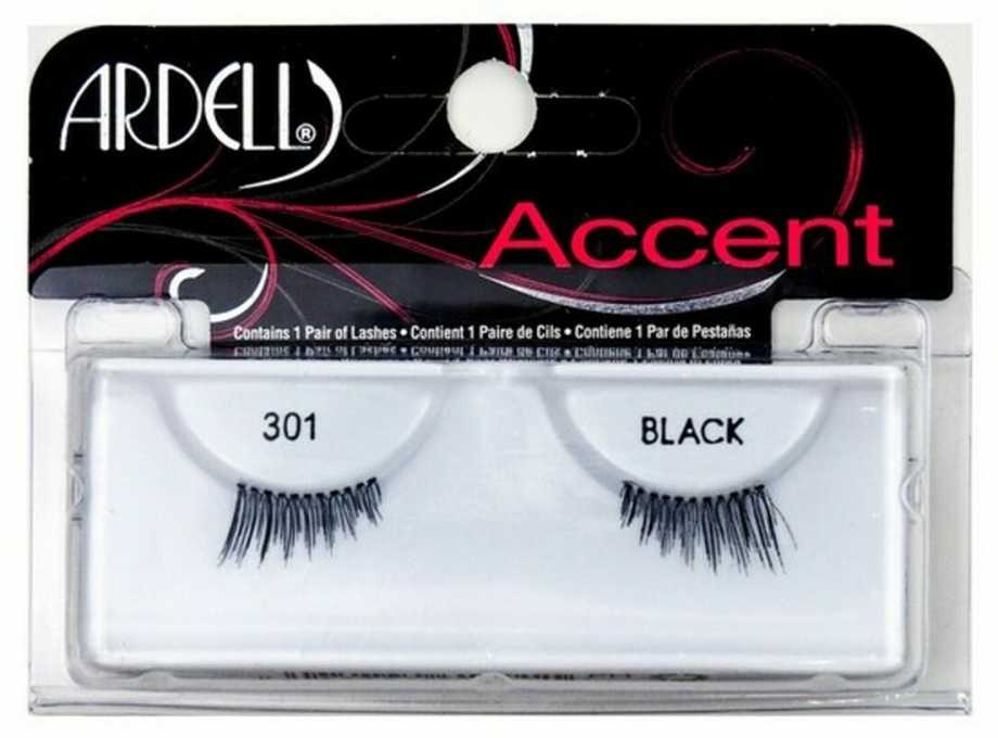 "Ardell Accent Lashes 301" Juodas Klijuojamos blakstienos