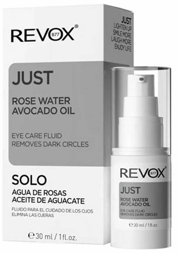 Revox B77 Just Rose Vanduo & Avocado Oil maitininantis Paakių kremas, 30 ml
