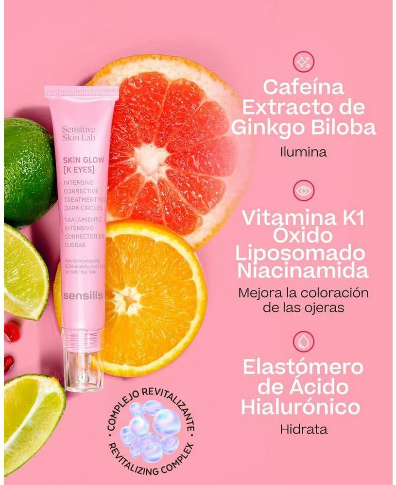 Sensilis Skin Glow K Eyes, 15 ml