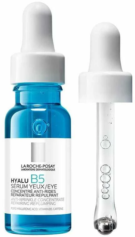 La Roche Posay Hyalu B5 Eye Serum paakių serumas nuo raukšlių su hialurono rūgštimi, 15 ml