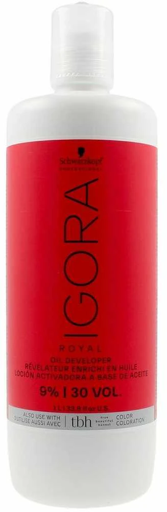 Schwarzkopf Igora Royal Color and Care Developer 9 30 Vol, 1000 ml