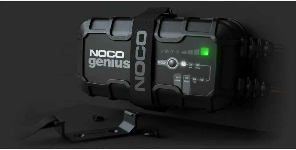 Akumuliatorių Įkroviklis - NOCO Genius10 EU 10A, 6V/12V su Priežiūros ir Nusierinimo Funkcija