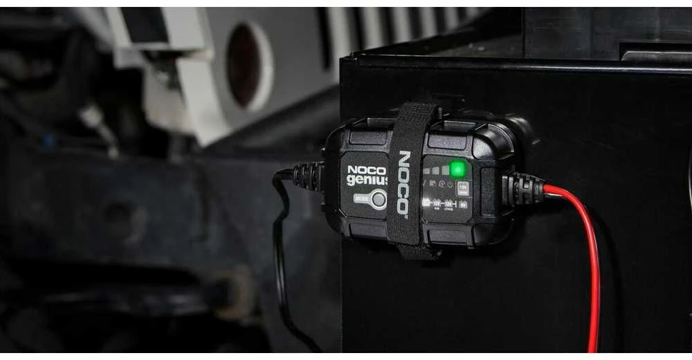 Akumuliatorių Įkroviklis - NOCO Genius5 5A, 6V/12V su Priežiūros Funkcija