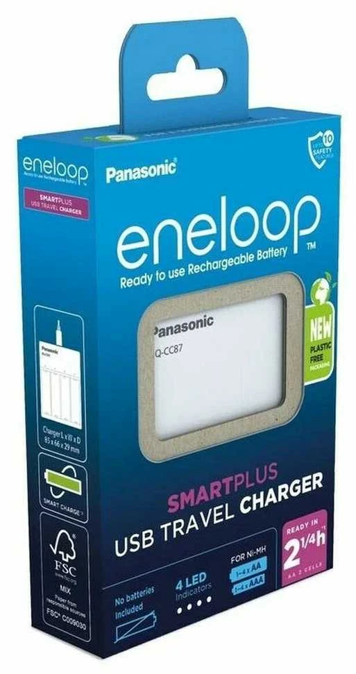 Kroviklis Panasonic ENELOOP BQ-CC87USB Powerbank, 2,25 val BOOM