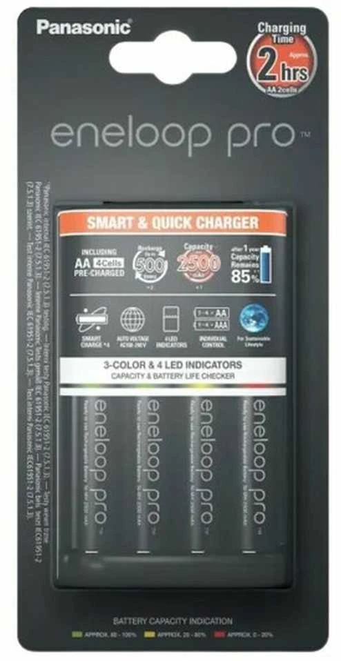 Kroviklis Panasonic ENELOOP Pro K-KJ55HCD40E, 2 val; +(4xAA)