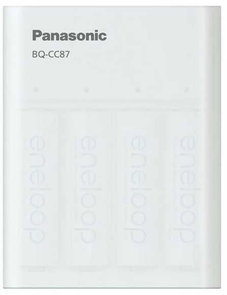 Įkroviklis Panasonic ENELOOP K-KJ87MCD40USB, 2,25 V; +(4xAA)