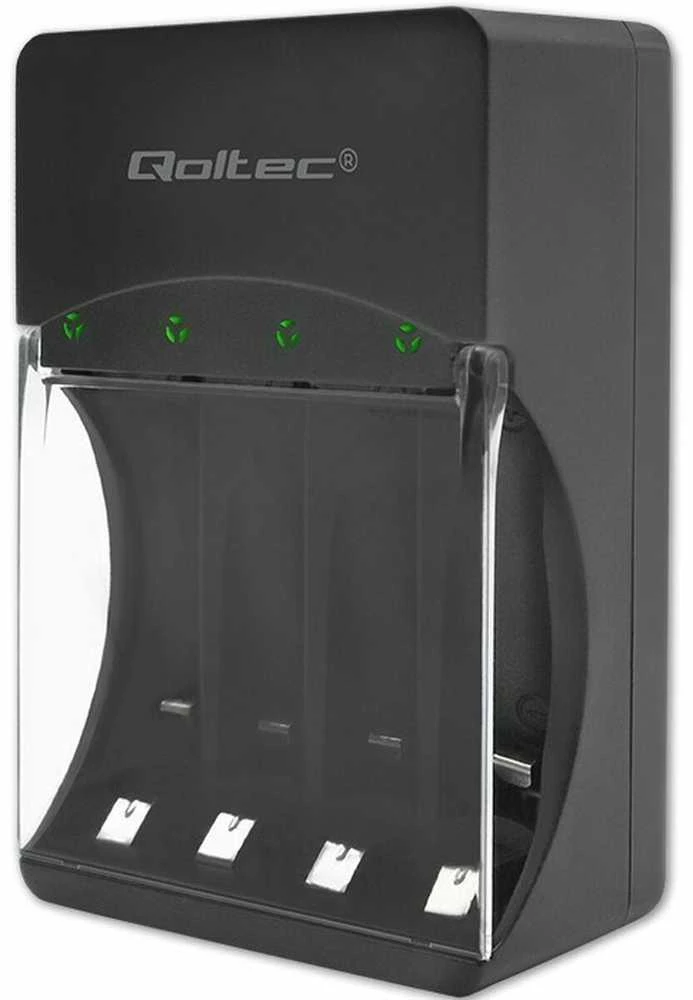 Įkroviklis - Qoltec 50653 Ni-MH R03/AAA R6/AA 1.2V