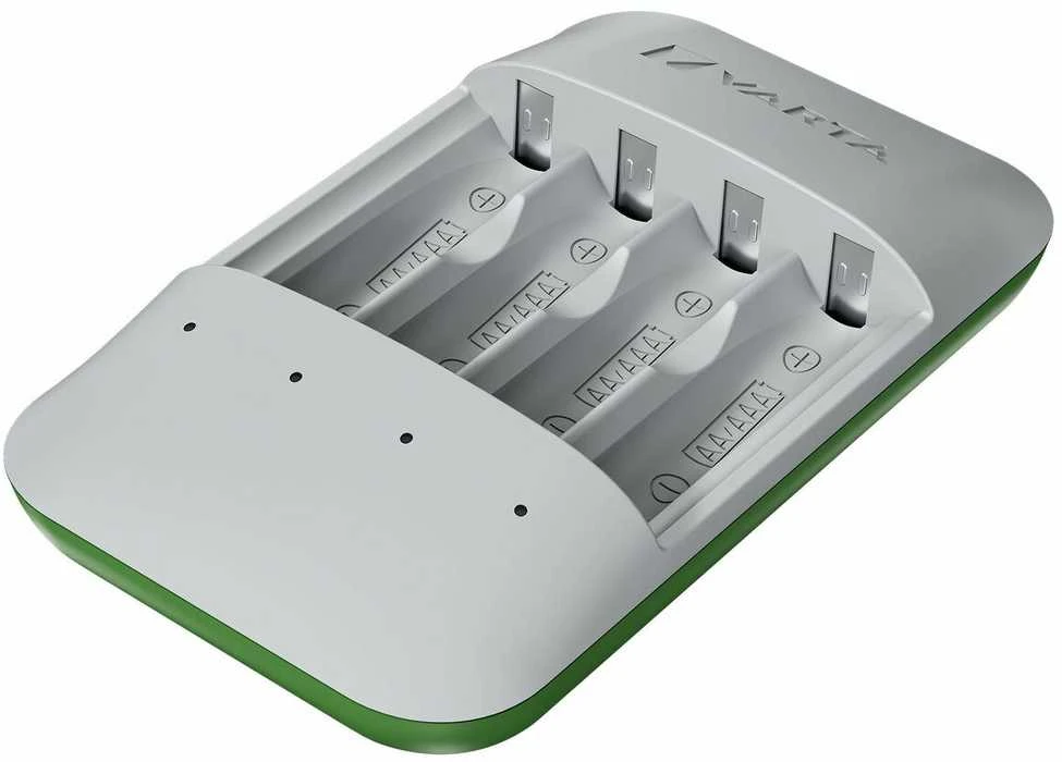 Varta Eco Charger Pro perdirbtas + 4 x 800 mAh AAA 57683 101 131