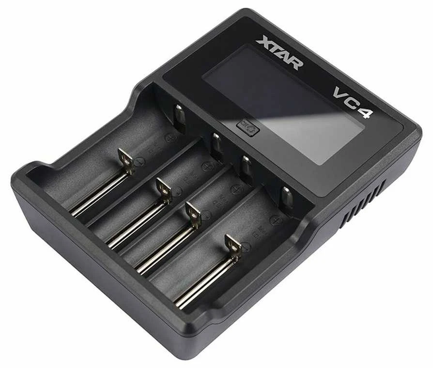 Baterijų įkroviklis XTAR VC4 18650 AA AAA elementam ni-MH li-ion 4 vietų 