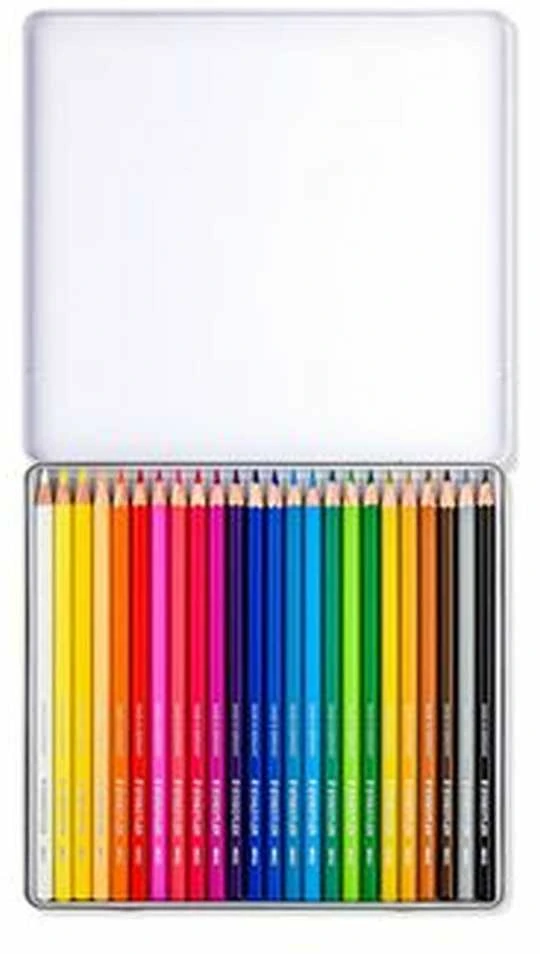 Staedtler - Akvareliniai spalvoti pieštukai, 24 vnt. (14610C M24)