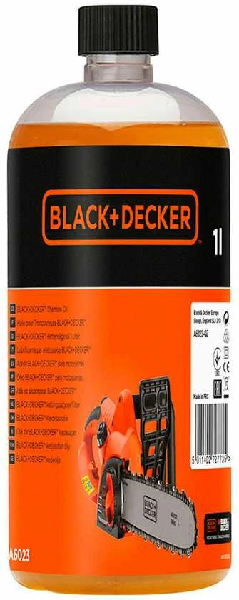 Black & Decker „Juodas & Decker“ biologiškai skaidi grandinių tepimo alyva 1l „Juodas & Decker“ [A6023-QZ]
