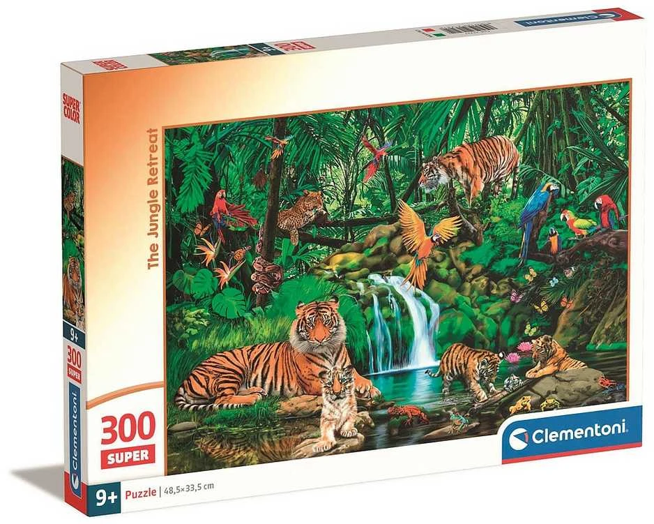 Clementoni Dėlionė 300 vnt. - Džiunglės