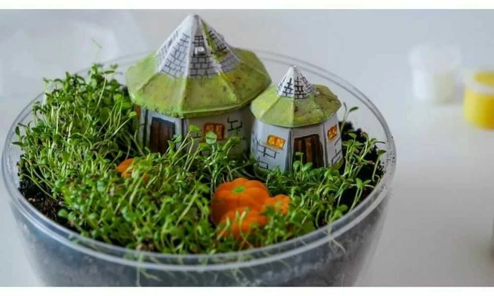 Clementoni Kūrybos rinkinys Harry Potter Hagrids Hut Terrarium