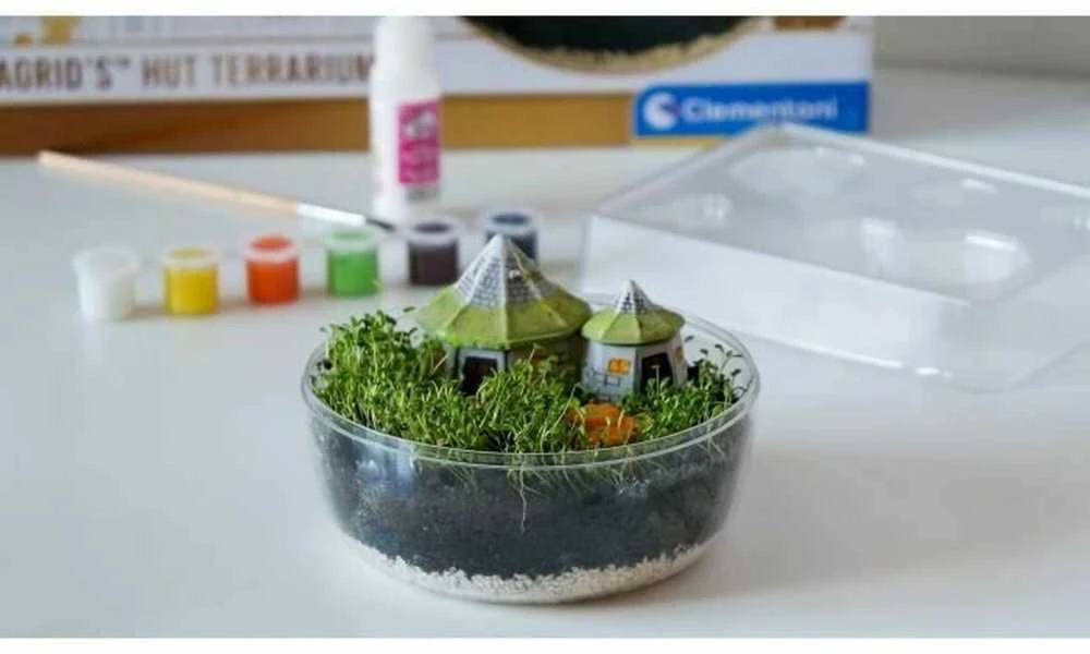 Clementoni Kūrybos rinkinys Harry Potter Hagrids Hut Terrarium