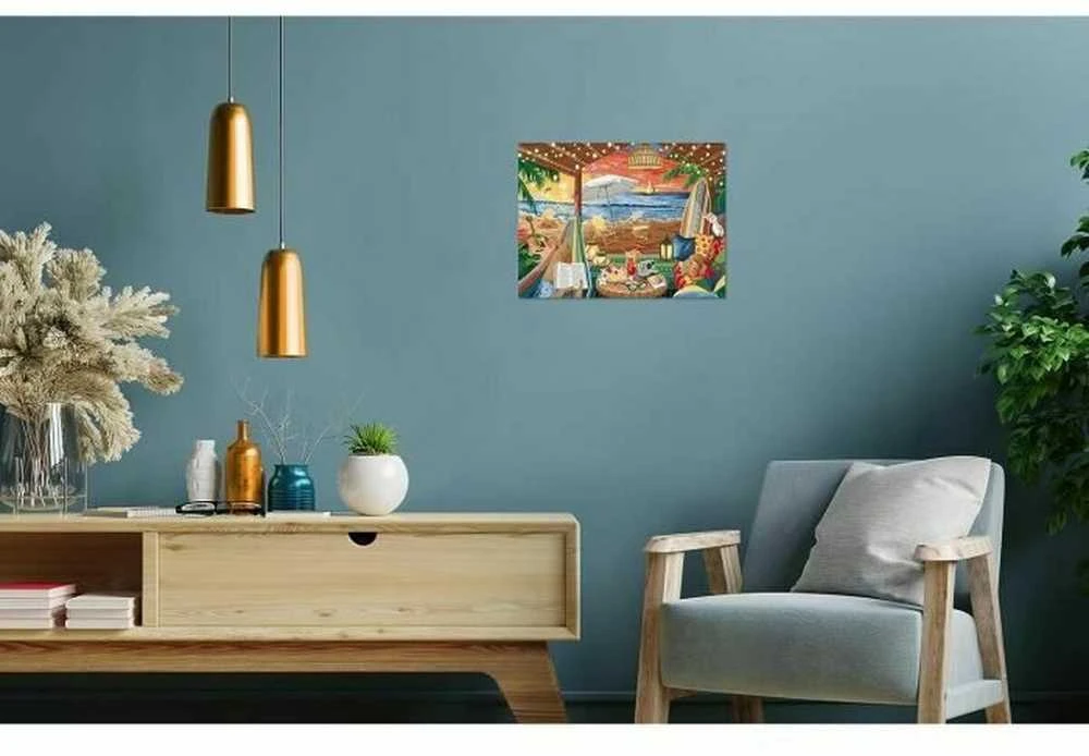 Ravensburger Tapyba pagal skaičius CreArt Cozy Cabana 20276 40x30cm
