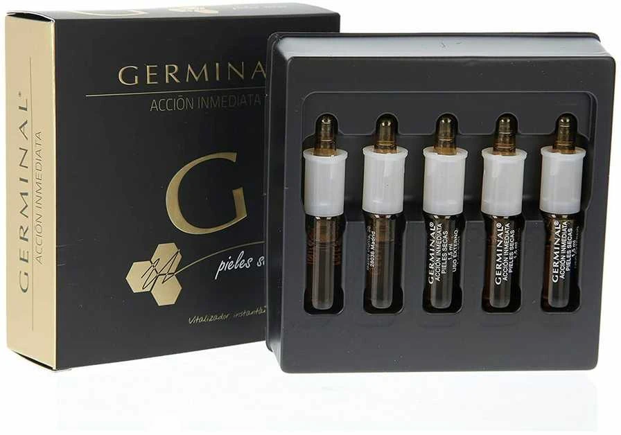 "Germinal Immediate Action" sausai veido odai ampulės 5 vnt