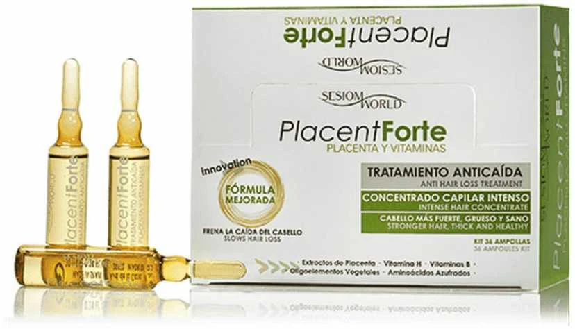 SesioMWorld Sesiom World PLACENT FORTE anti-hair loss treatment ampoules 36 units