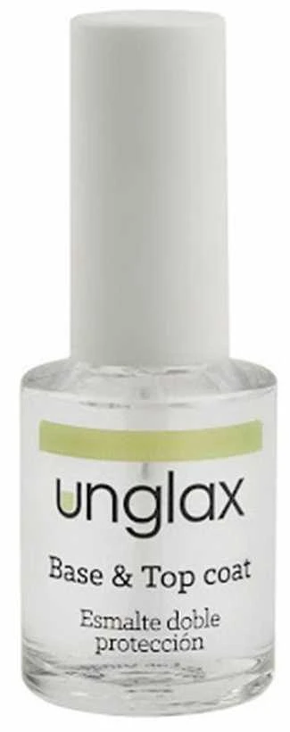 Unglax Nail Experts Base y Top Coat, 10 ml