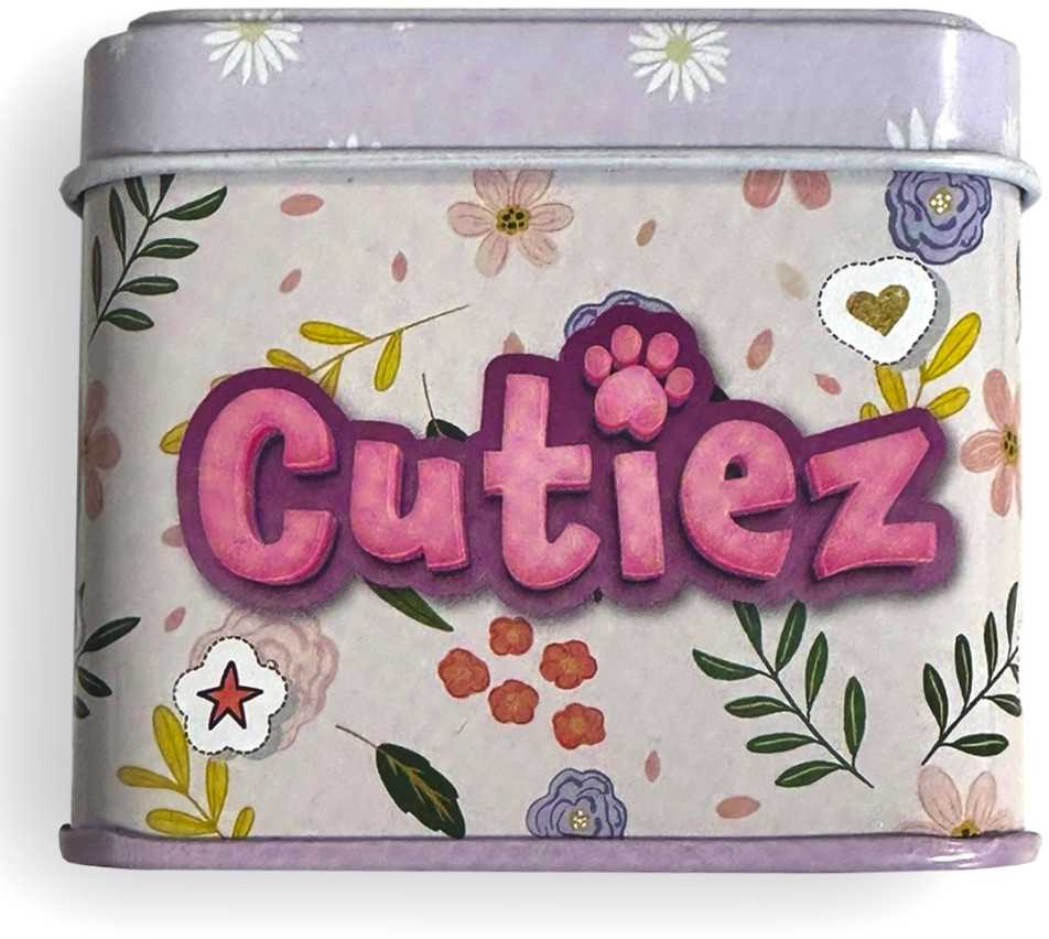 Animals Cutiez mini metalinė dėžutė 7,5 cm
