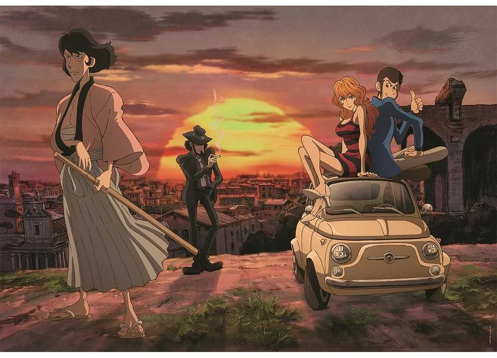 Clementoni Dėlionė 1000 vnt. - Lupin III