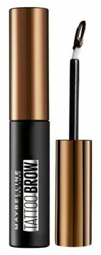 Maybelline MAYB TATTOO BROW GELTINT ilgalaikis antakių gelis #2 medium ruda 5GRM