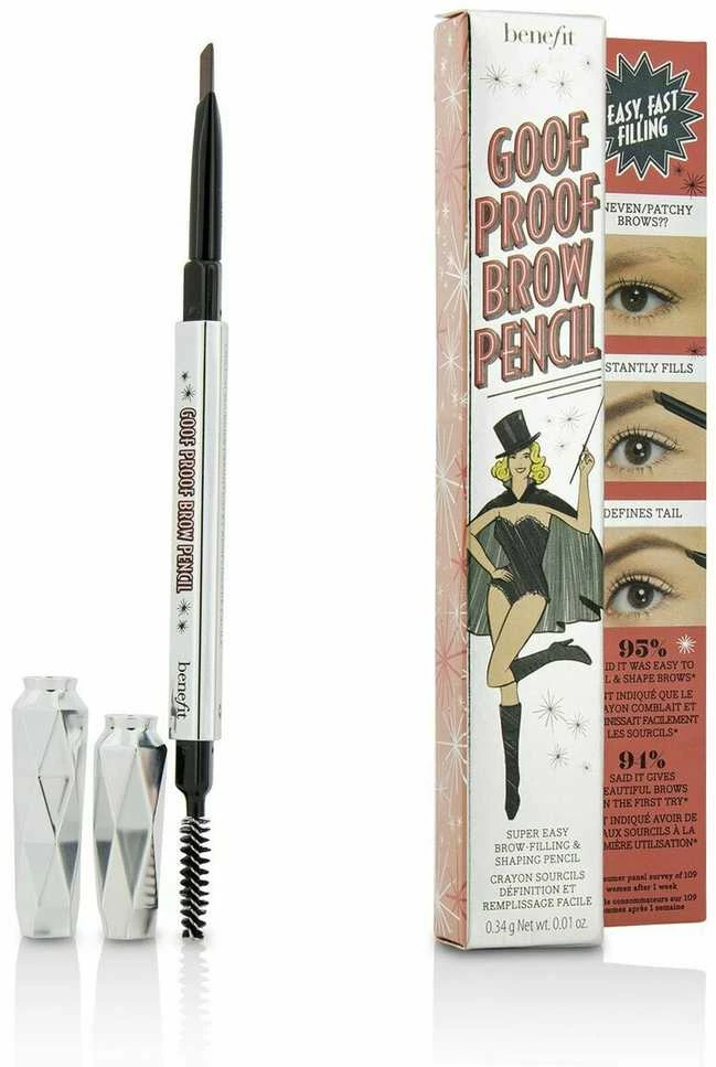 Benefit Goof Proof Eyebrow Pieštukas antakių pieštukas, atspalvis: 03 Medium, 0,34 g