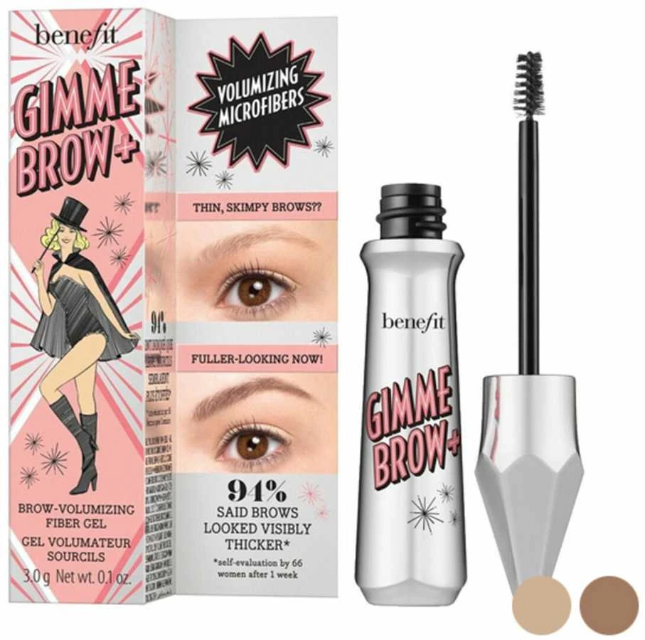 Benefit Gimme Brow+ Antakių gelis, spalva - 3 Neutral Light Brown, 3 g
