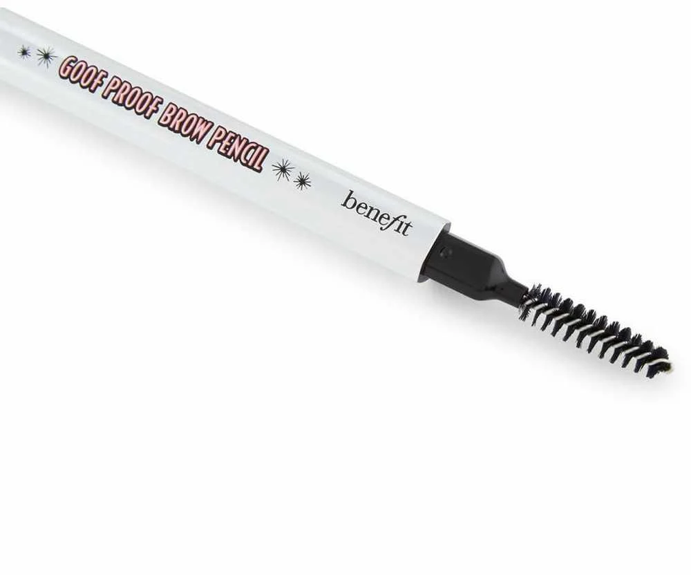 Benefit Goof Proof Brow Shaping Pieštukas antakių pieštukas, atspalvis: 02 Warm Golden Skirtas šviesiems plaukams, 0.34 g