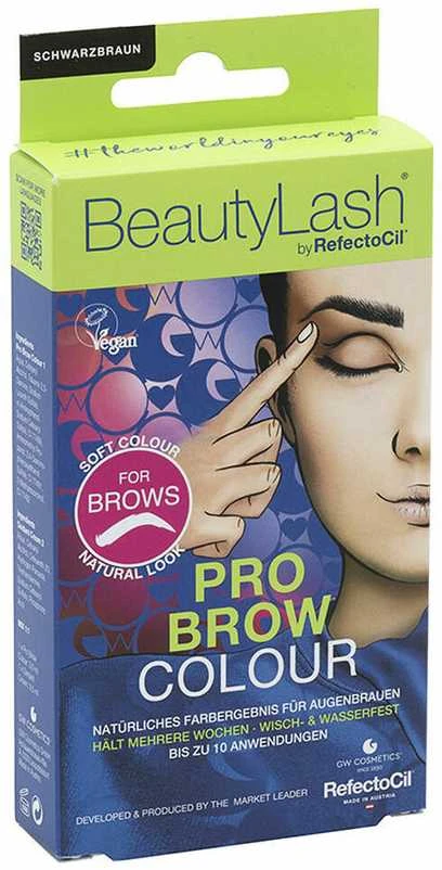 Refectocil Beautylash Pro antakių spalvos rinkinys Tinte Cejas Moreno 1 U