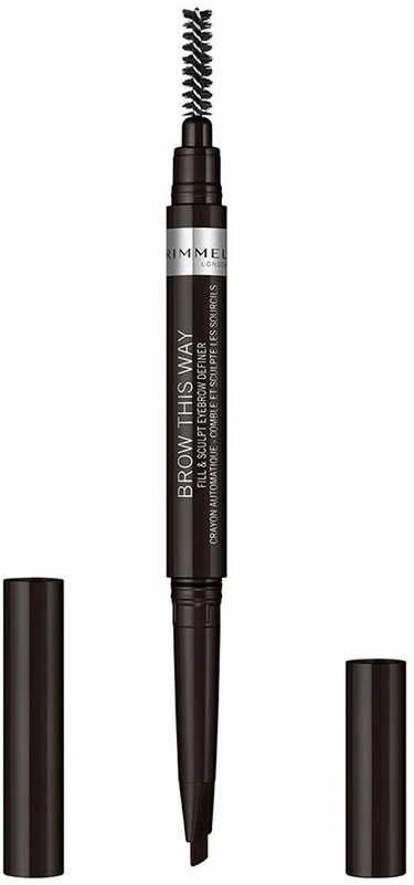 Rimmel London Brow This Way antakių pieštukas 04-Soft Juodas 0,, 25 g