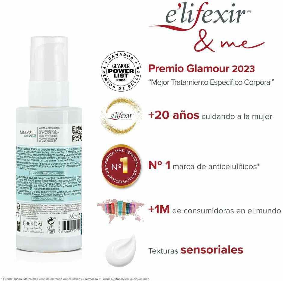 E'Lifexir MINUCELL INTENSIVE anti-cellulite oil 100 ml