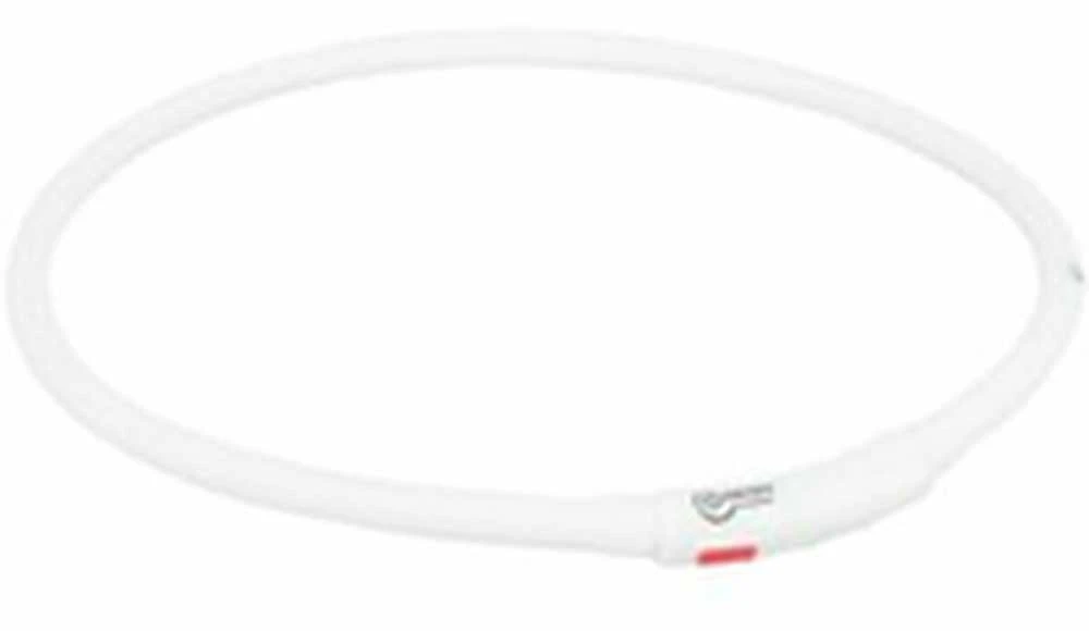 TRIXIE LED antkaklis USB, silikonas, XS-XL 70cm/10mm, oranžinis