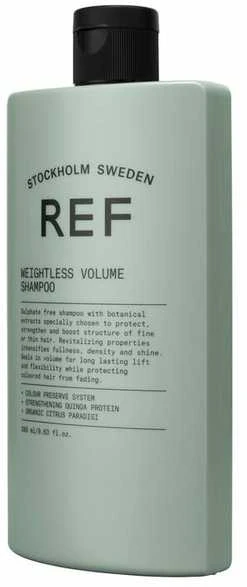 REF Weightless Apimties suteikiantis Šampūnas, 100 ml